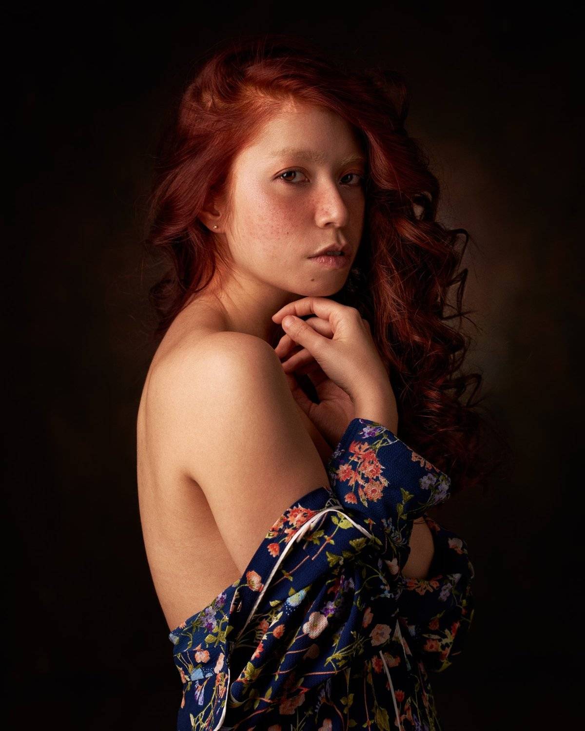 pyzhikphoto, портрет, классика, классический портрет, портрет девушки, женский портрет, portrait, classic, art, красавица, фото, девушка, рыжая, веснушки, глаза, Максим Пыжик