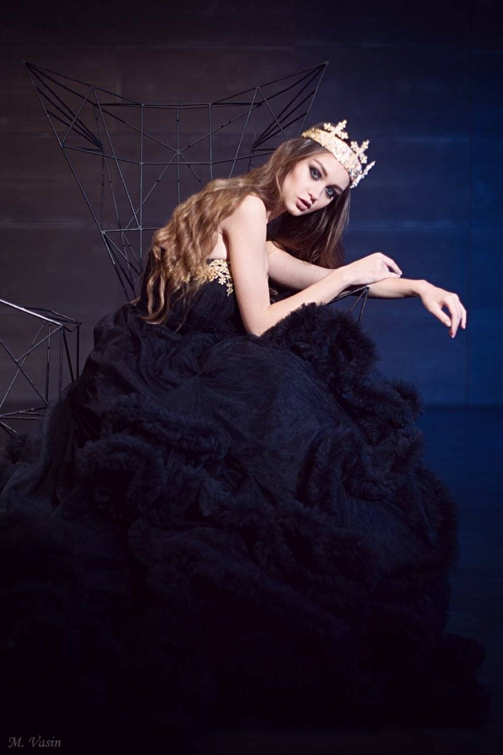 girl, model, cute, pretty, studio, fashion, portrait, art, light, color, Михаил Васин