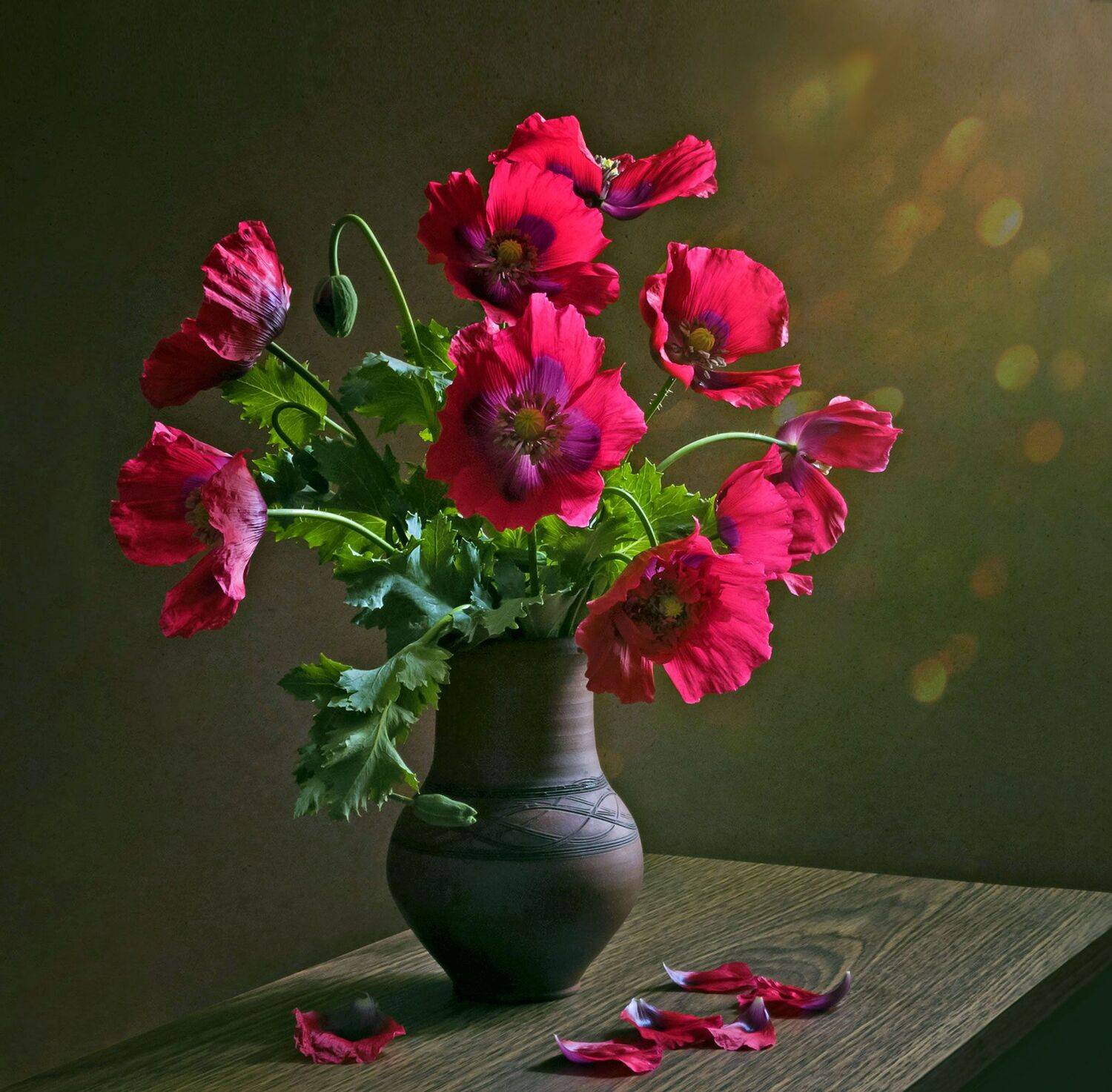 маки, кринка, Вера Лопатина