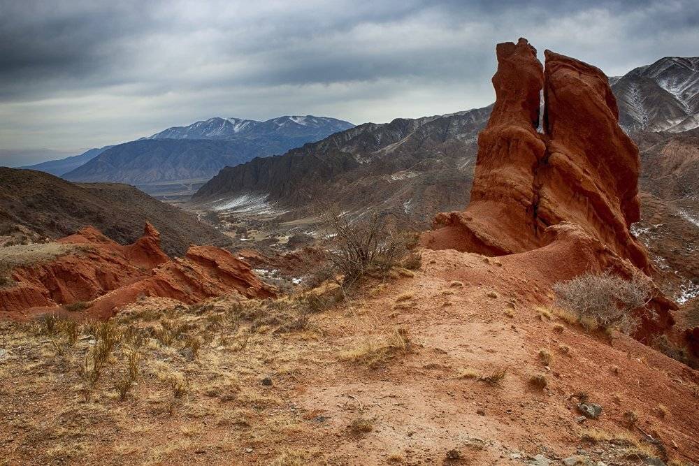 кыргызстан, горы, Элина Магалимова