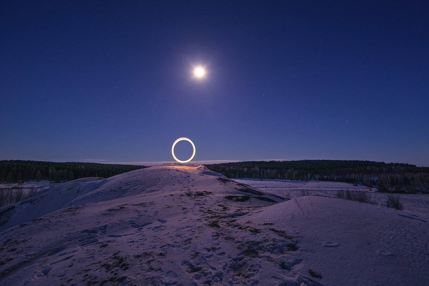 ночь, луна, tamron, свет, Артемий Тузов