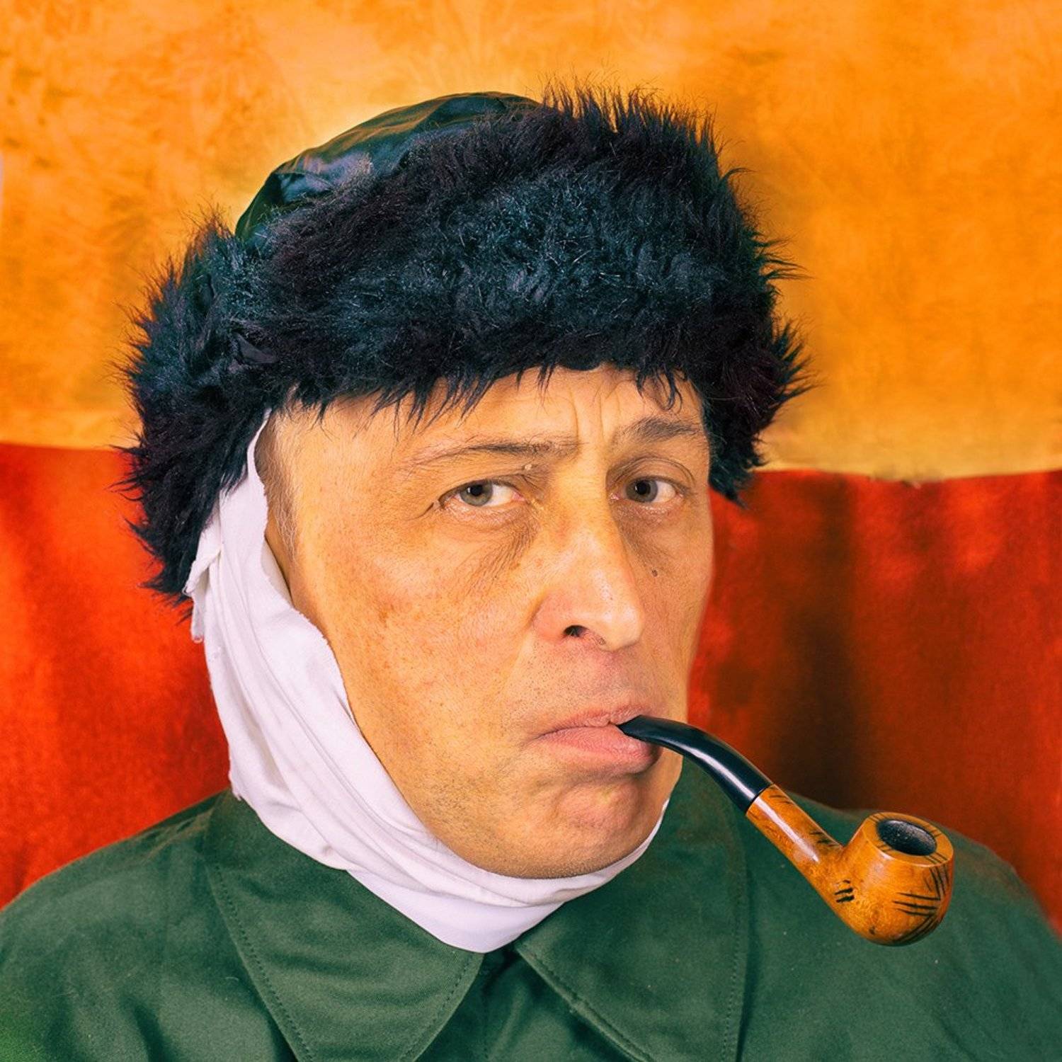 по мотивам автопортрета Ван Гога. Автор: nolan , nolan