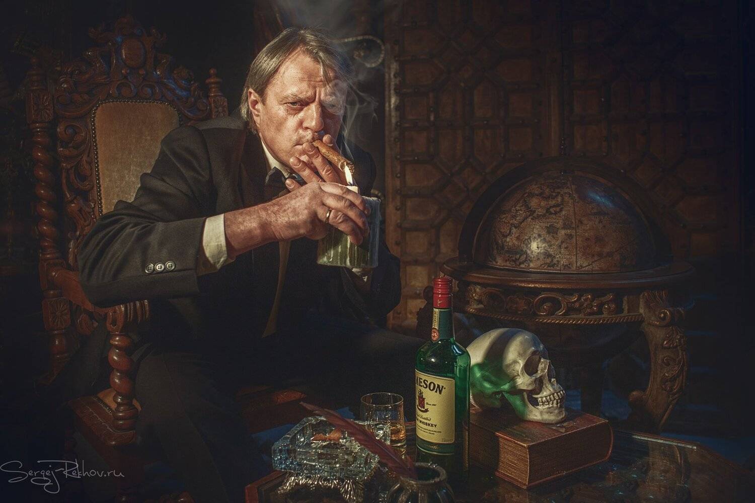 студия цитадель, портрет, замок. мужчина, portrait, rekhov, Сергей Рехов