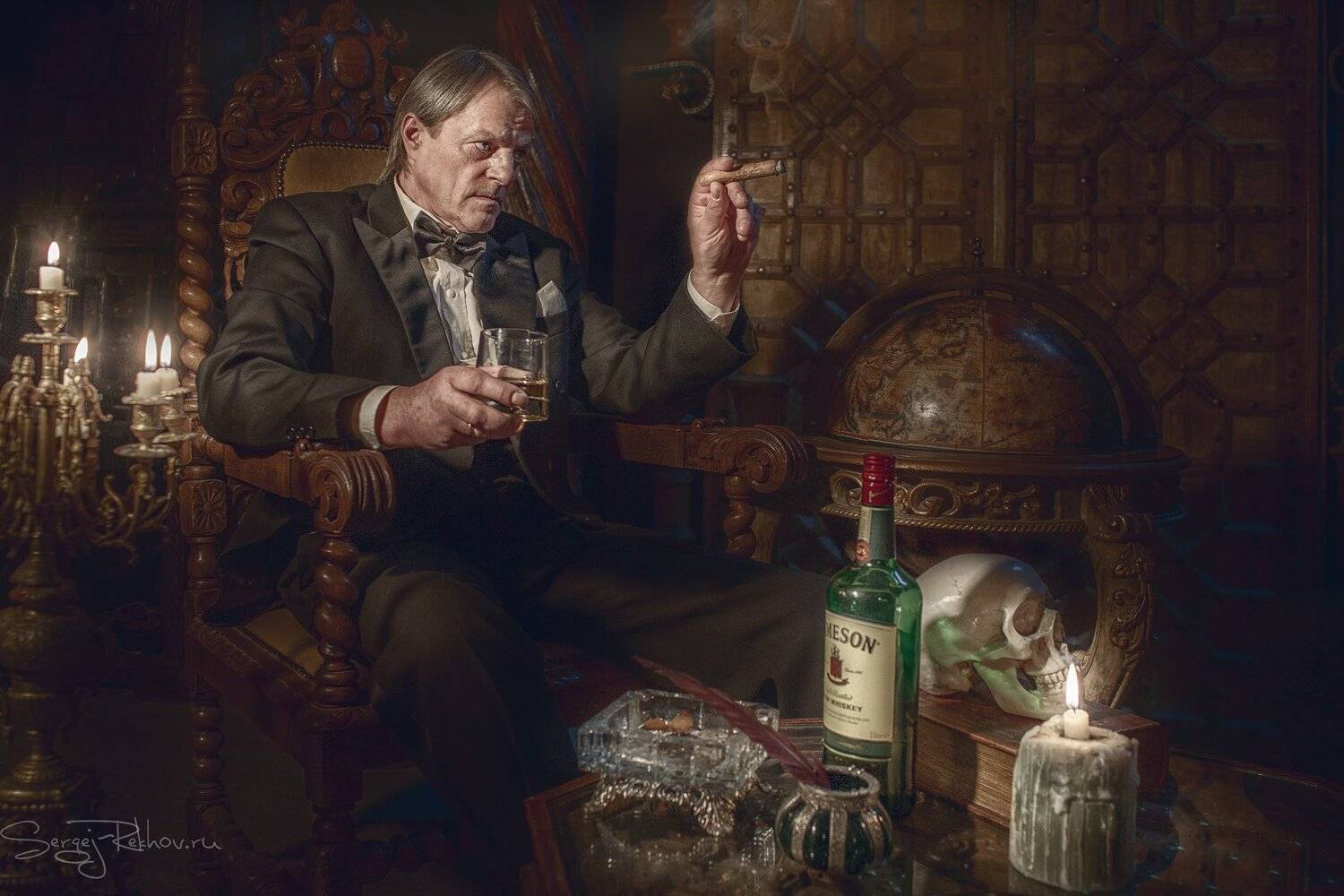 студия цитадель, портрет, замок. лорд, portrait, rekhov, Сергей Рехов