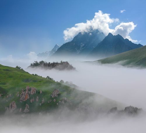 Горный пейзаж..