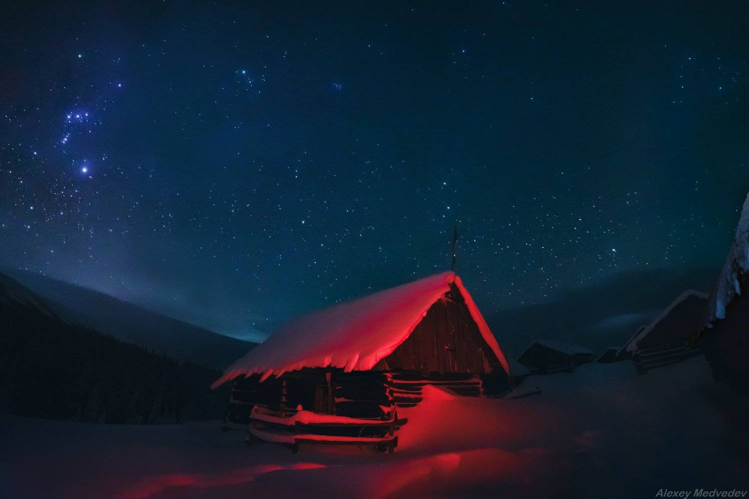 гори, зима, карпати, свидовець, carpathians, колиби, svidovets, tatul, татул, грунь, татульський, карпаты, свидовец, Алексей Медведев