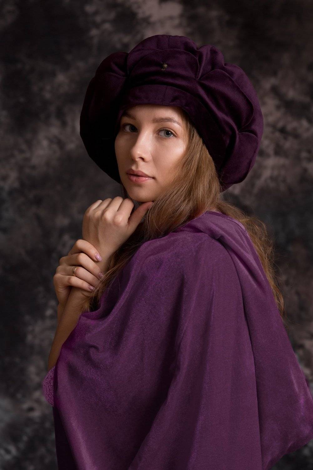 портрет, девушка, берет, тюрбан, красота,олег_грачёв,canon? canonlens,portrait, girl, beauty, oleg_grachev, Олег Грачёв