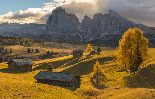 Теплая осень на плато Alpe di Siusi