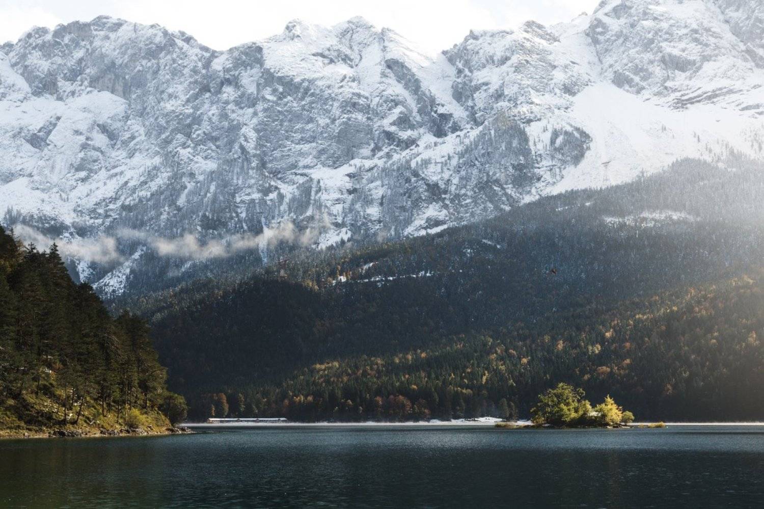 горы; лес; осень; озеро, Александр Удовиченко