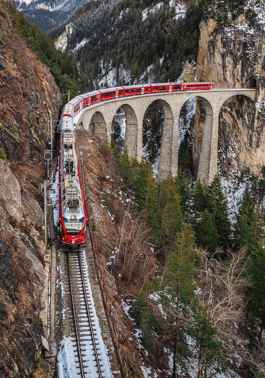 мост, железна дорога, виадук, ландвассер, швейцария, альпы, alps, swiss, switzerland, viaduct, landwasser, landwasserviadukt, railway, bridge, Владимир Эделев