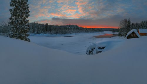 Кордон Шижим на Печоре.