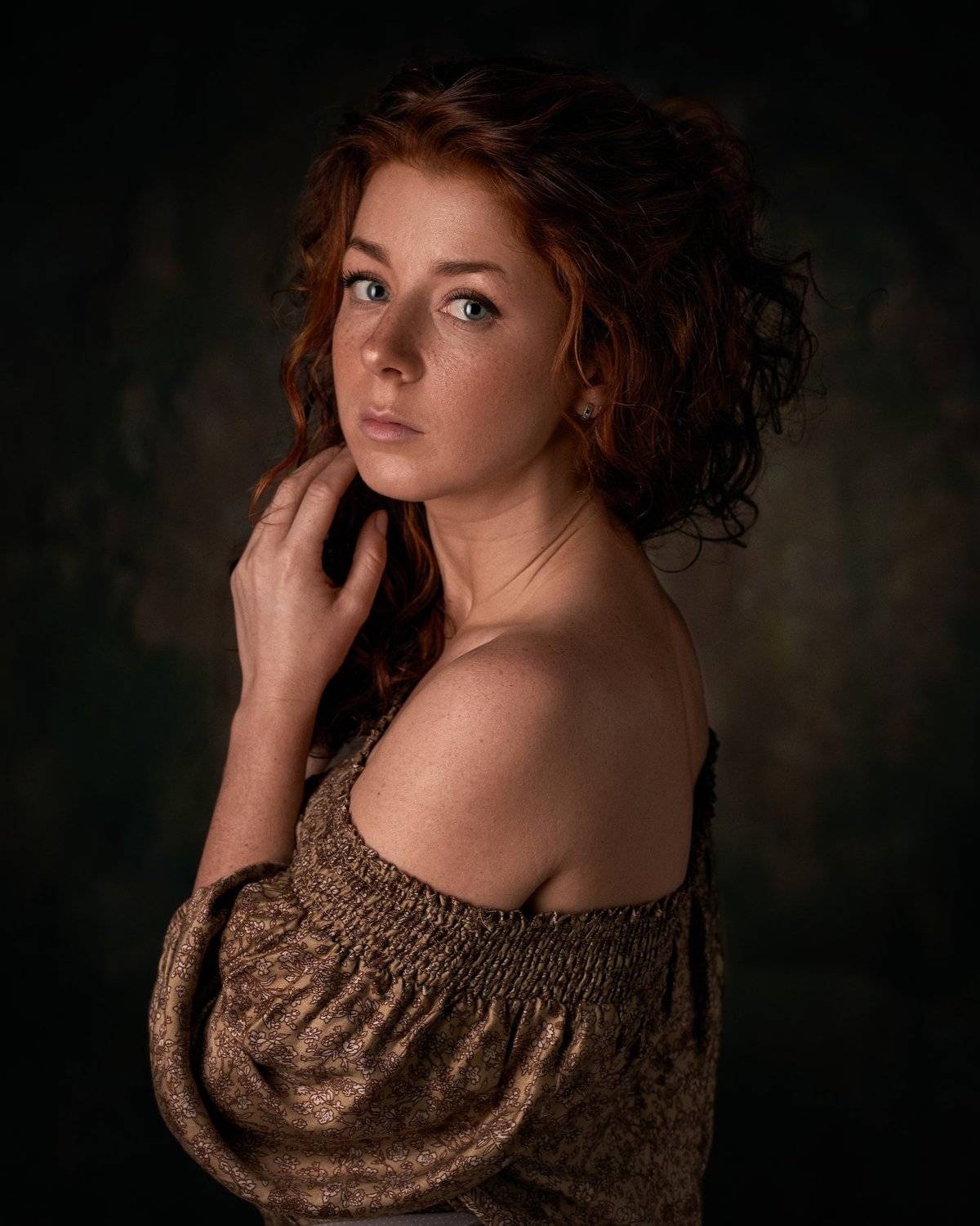 pyzhikphoto, портрет, классика, классический портрет, портрет девушки, женский портрет, portrait, classic, art, красавица, фото, девушка, кудри, винтаж, Максим Пыжик