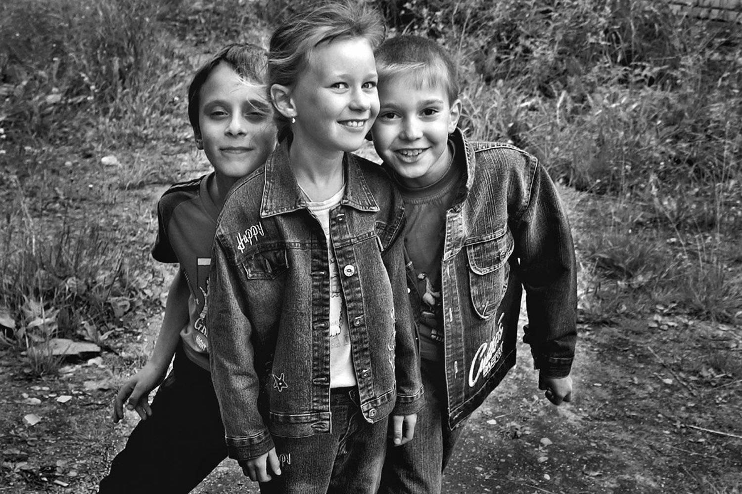 портрет, дети, глаза, взгляд, чб, апатиты, Николай Смоляк