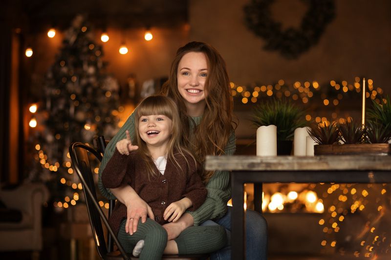 мама, дед мороз идет! фото превью