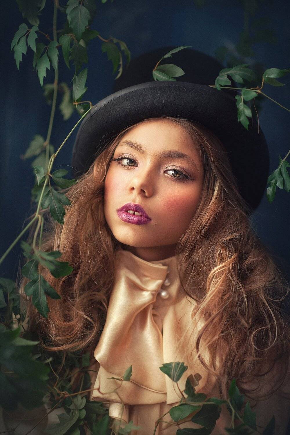 шляпа, шляпник, соня, девочка ,викторианская, кудри, Настя Саврицкая