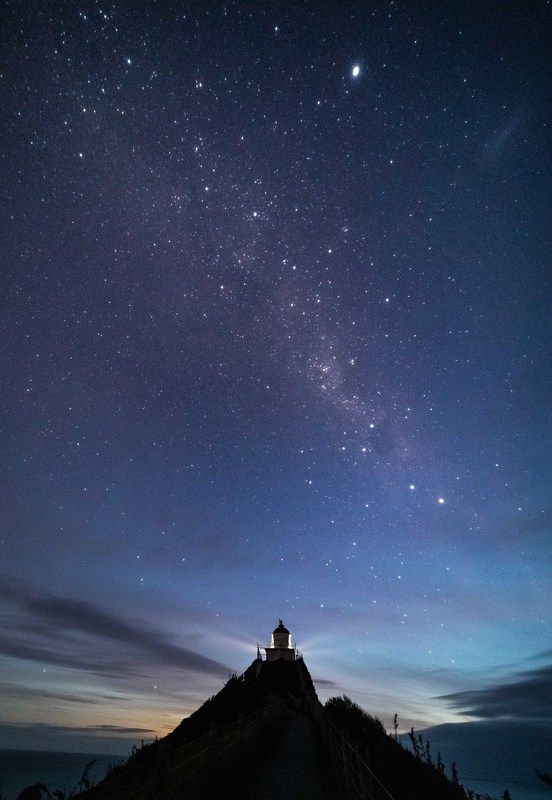 Маяк Нaггет-Поинт, Новая Зеландия фото превью