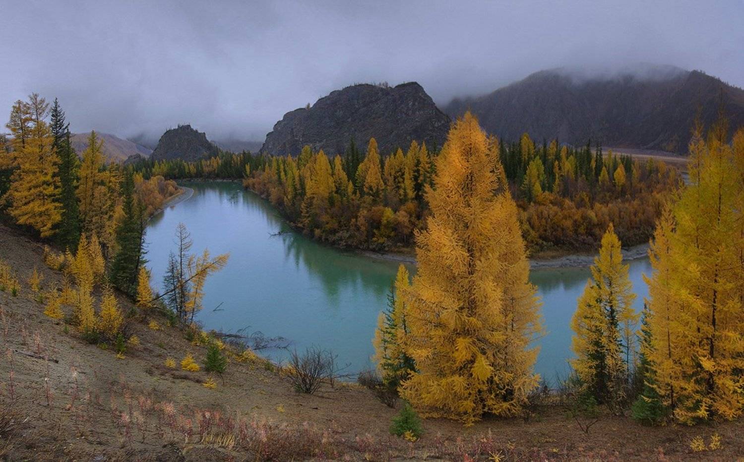 осень, путешествие, алтай, река, чуя, чуйский_тракт, горы, валерий_чичкин, Валерий Чичкин