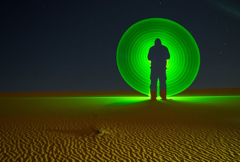 lightpainting, lightart, longexposure, nightphotography, light, night, morocco, merzouga, desert Desert ghost. фото превью