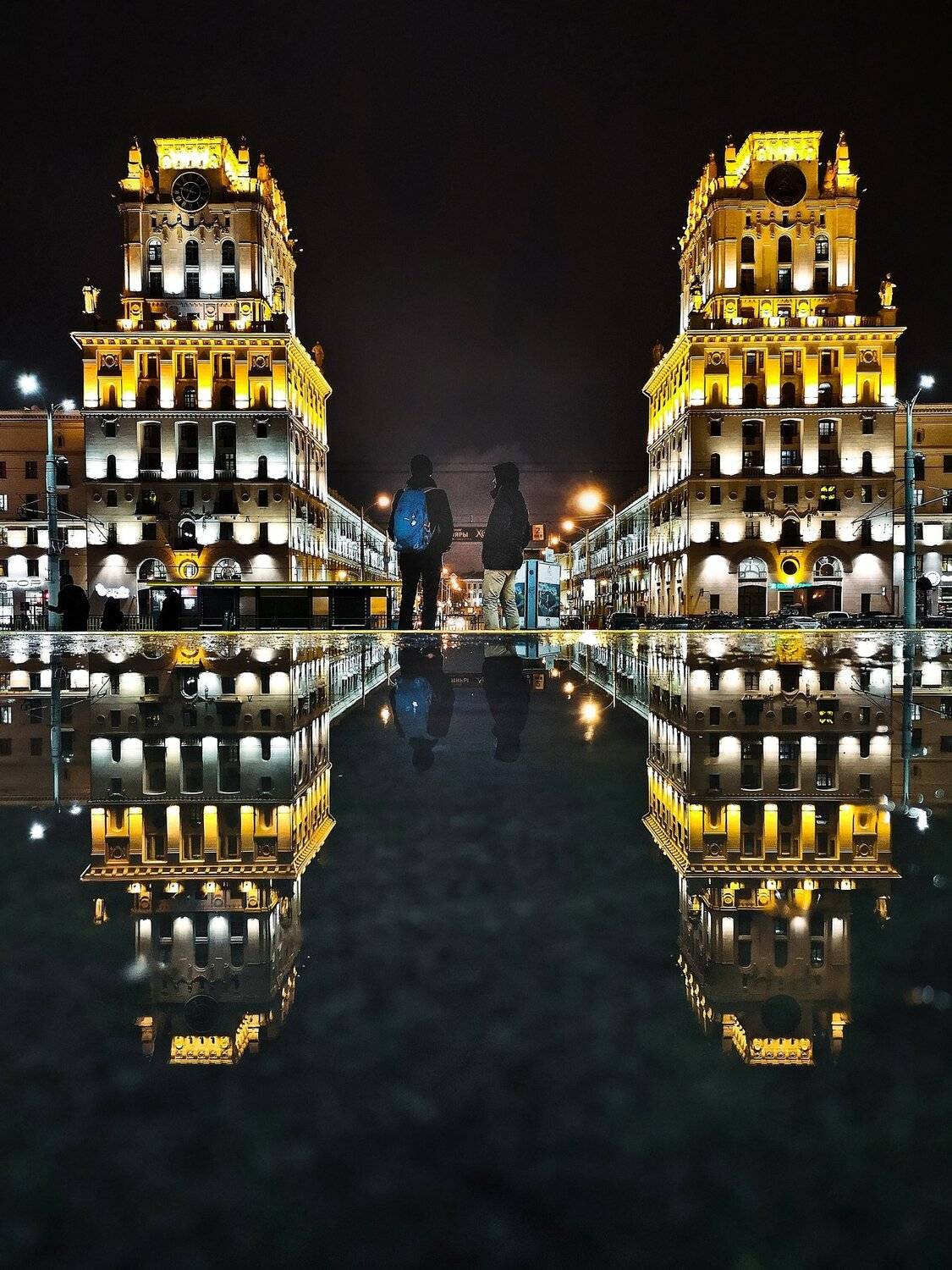 вечерний минск, городской пейзаж, вечерний город, отражение, помолейко, huawei p 20 pro, huawei photo, huawei photographer, фотограф помолейко павел, pomoleyko, urban landscape, minsk, evening minsk, reflection, Павел Помолейко