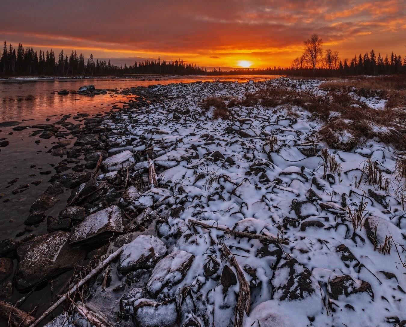 кольский, север,заполярье, умба, река,, Роман Горячий