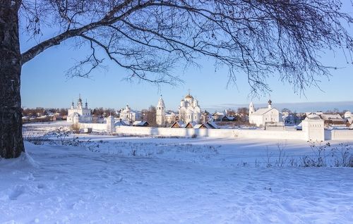 На Крещенье в Суздале.