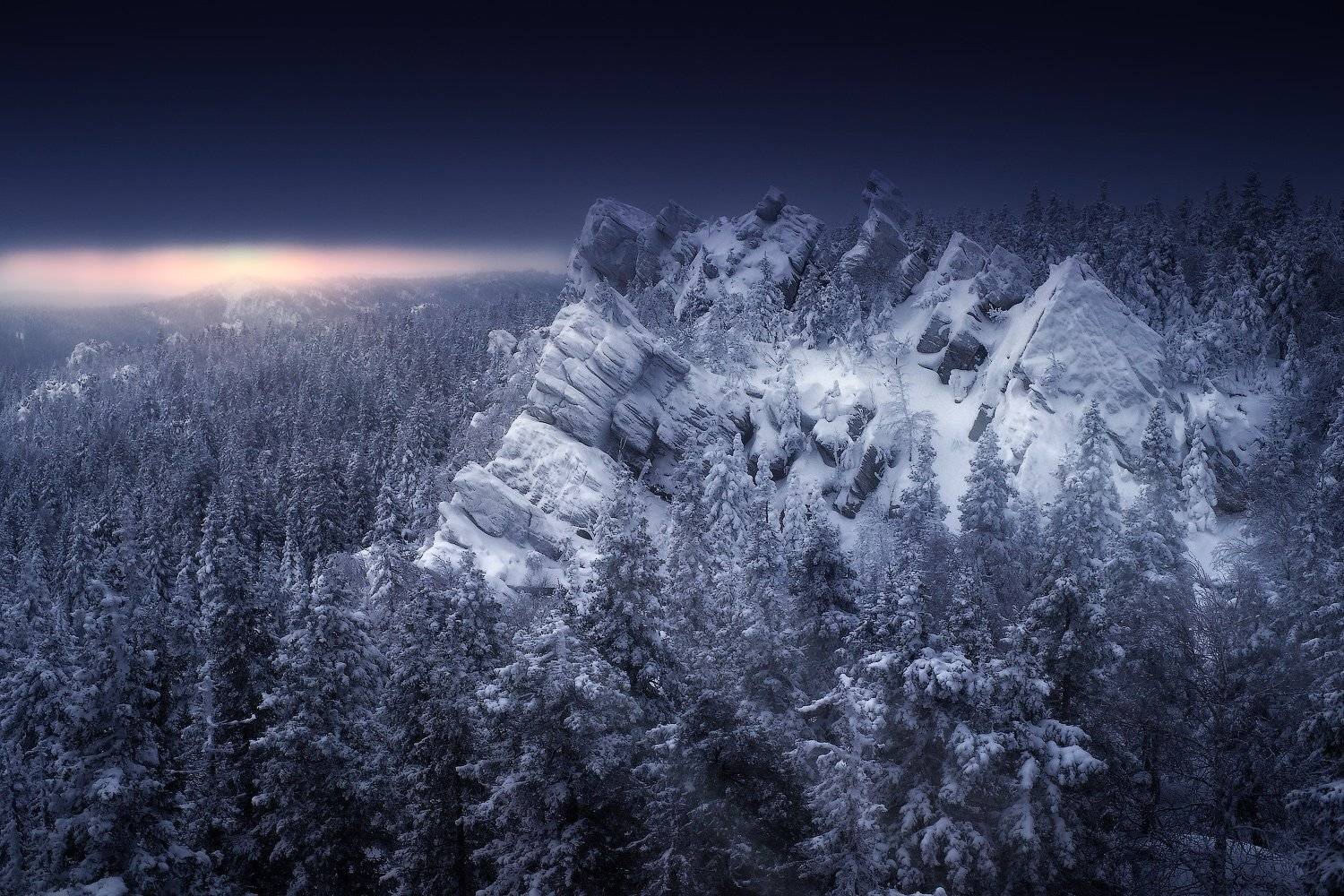 урал, таганай, зима, Владимир Ляпин