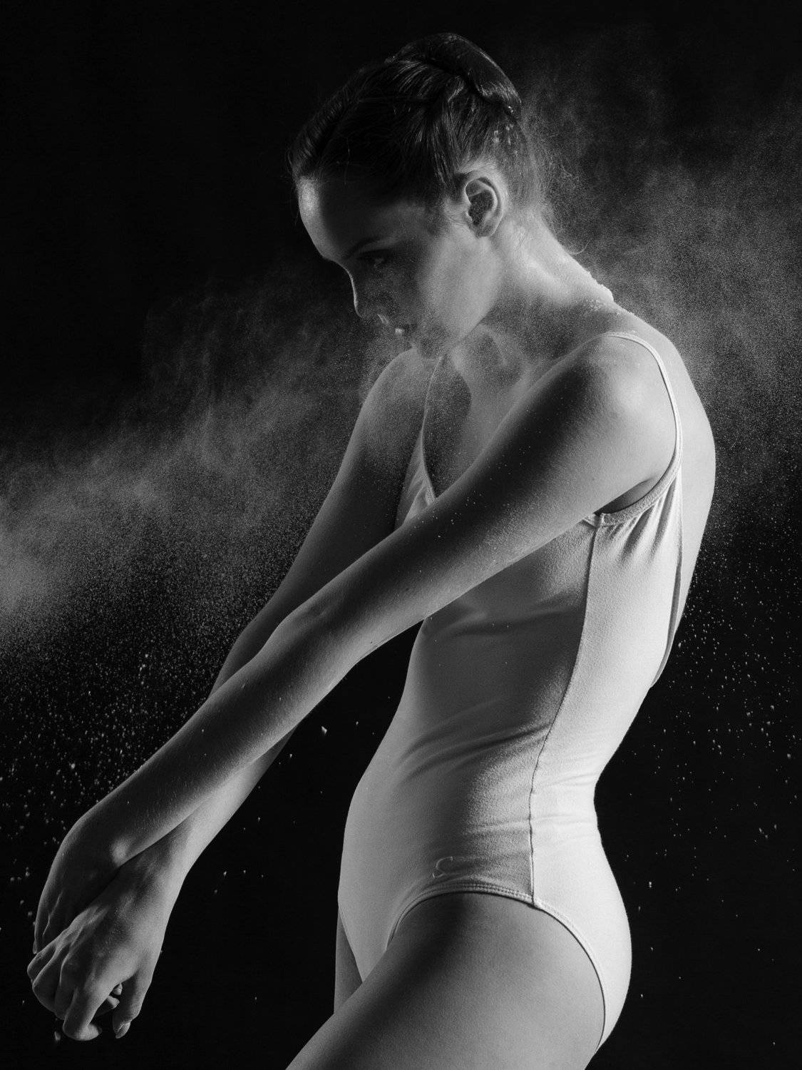 чб, девушка, балет, мука, Иван Ковалёв