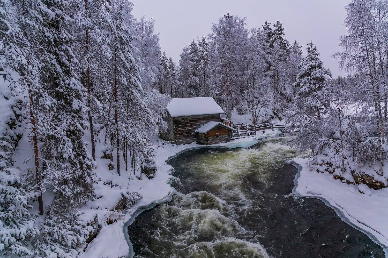 лапландия, Финляндия, пейзаж, природа, парк Oulanka, Лариса Николаевна Дука