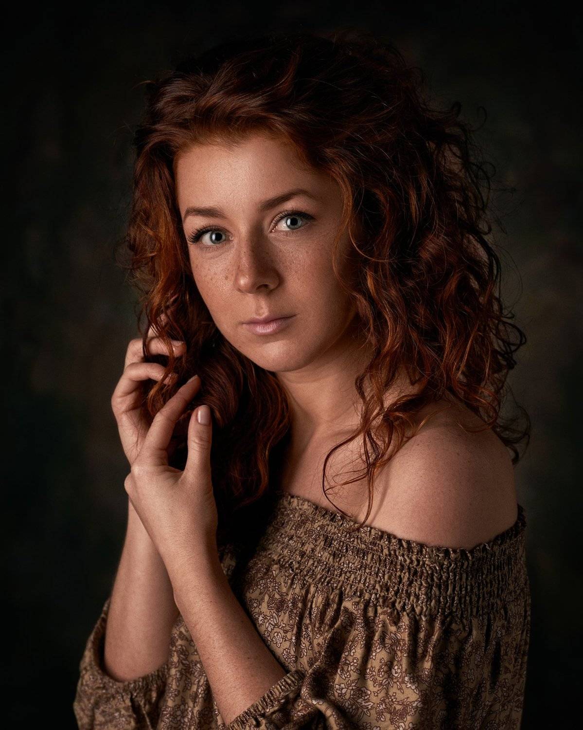 pyzhikphoto, портрет, классика, классический портрет, портрет девушки, женский портрет, portrait, classic, art, красавица, фото, девушка, рыжая, веснушки, Максим Пыжик