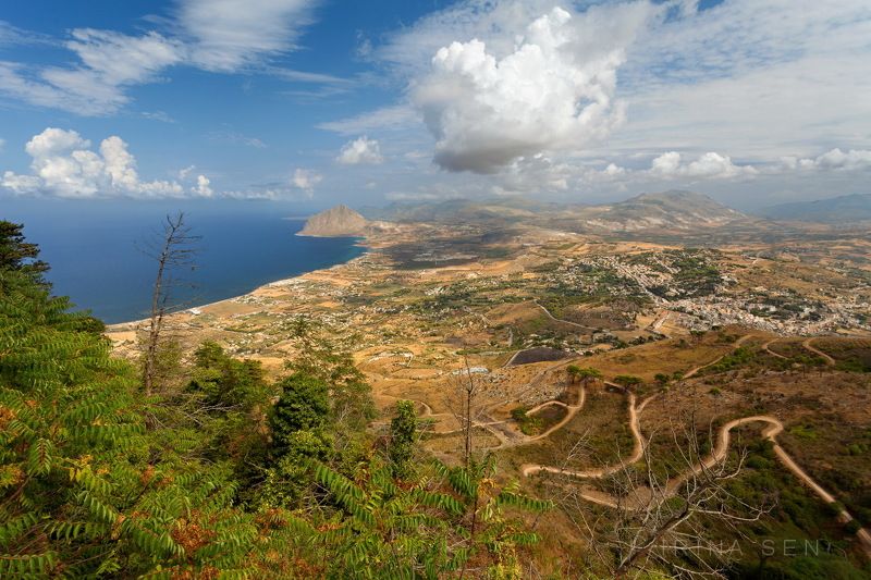 erice, trapani province, sicily, italy Эриче, Сицилия, Италия фото превью
