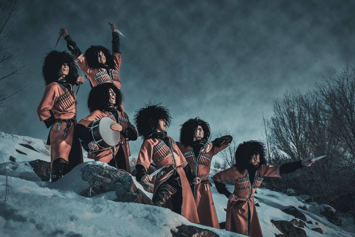 Горцы, Анцух, Кавказ, Портрет, Konstantin Pavlenko