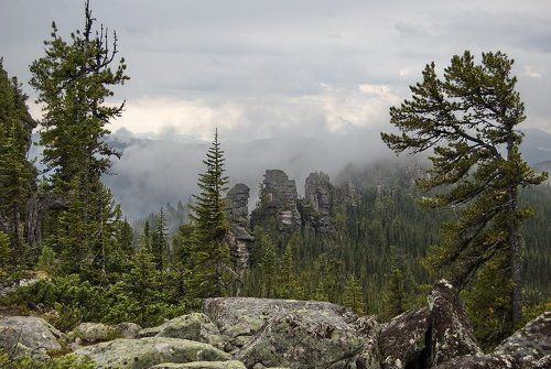 Каменный город.