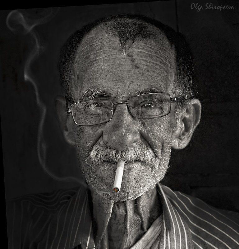 Курильщик. фото превью