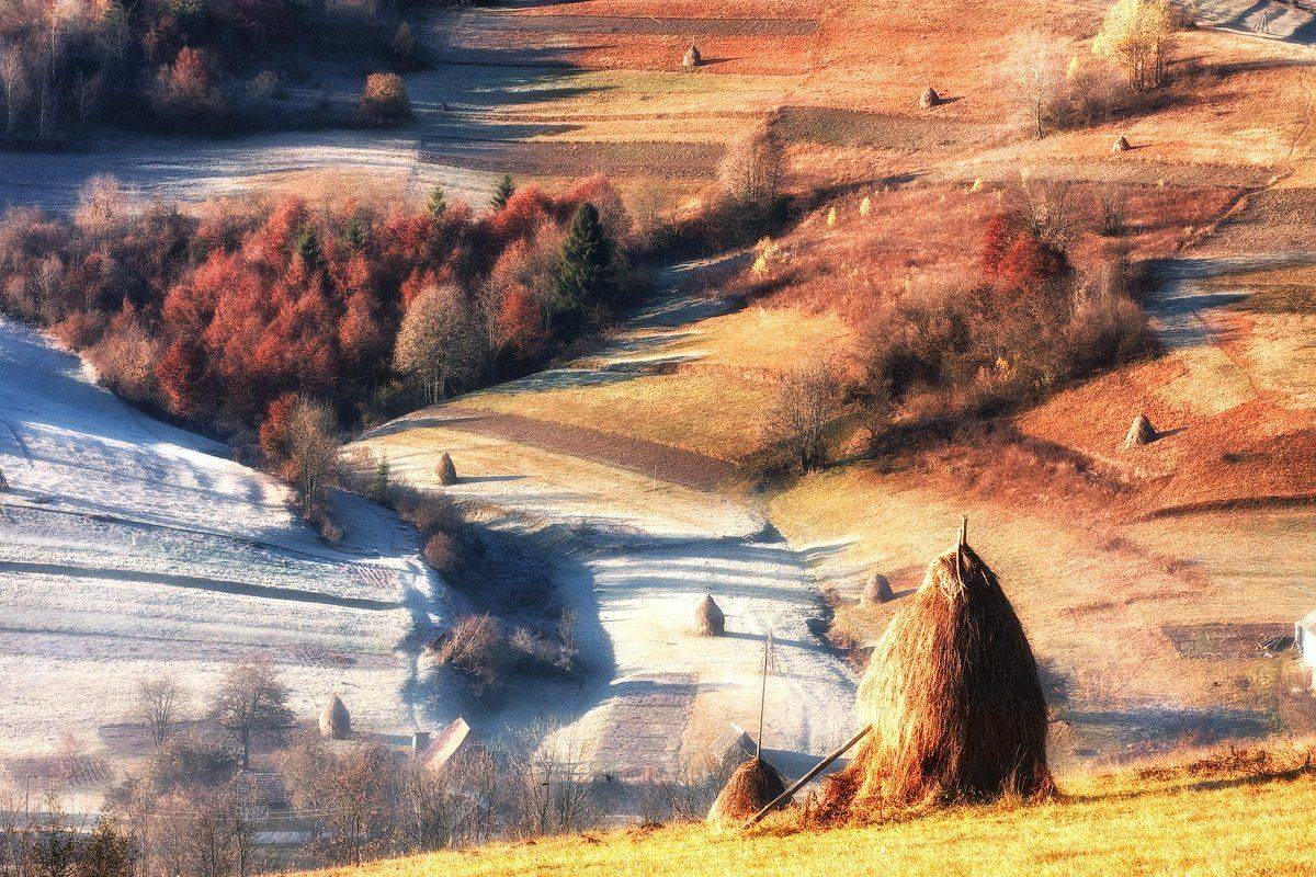 карпаты, осень, утро, autumn, morning, Алексей Угальников