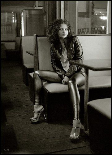 Ночной город.