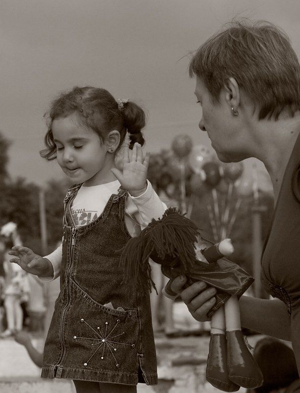 жанр, портрет Спокойно, ма, всё под контролем! фото превью