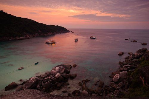 Закат на Семиланах