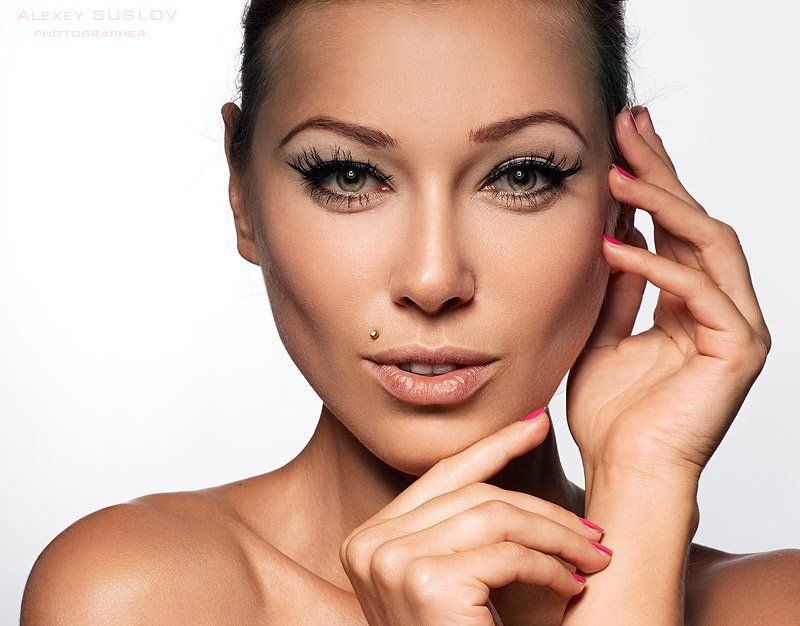 портрет, гламур, девушка, студия, суслов ... фото превью