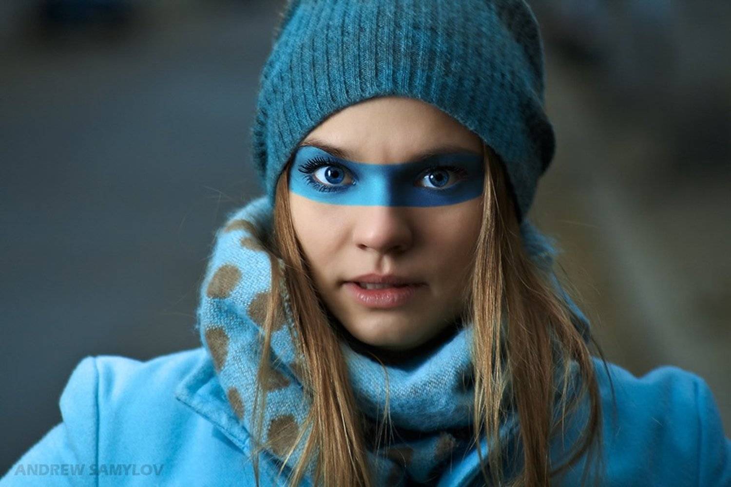 one light photography, strobism, fashion, portrait, andrew samylov, thanks to, zack arias, mask, Андрей Самылов