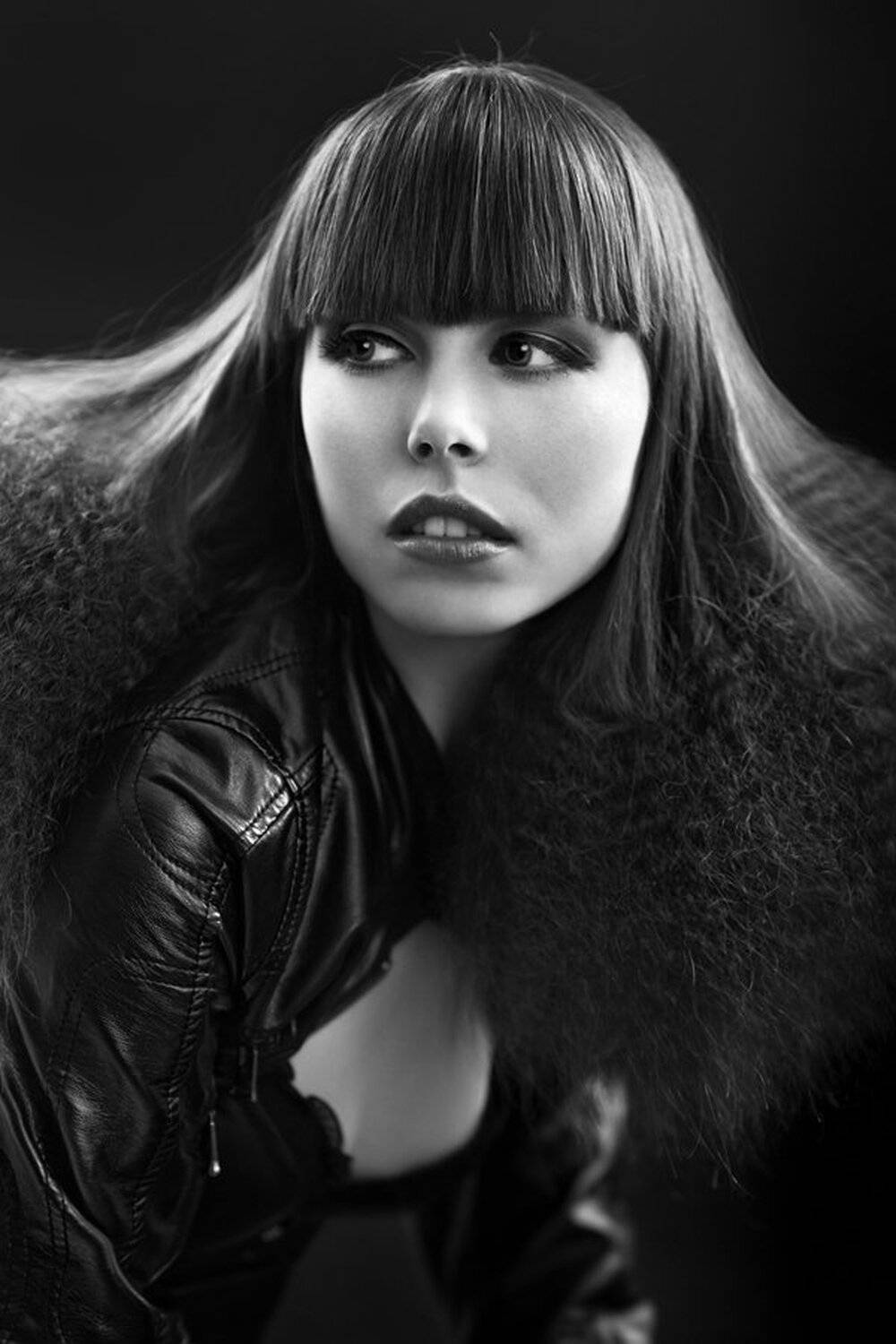 portrait, model, hair, studio, beauty, Ludek Ciganek