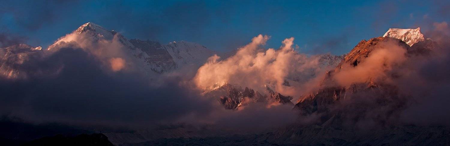 закат, гималаи, Ne Horoshiy