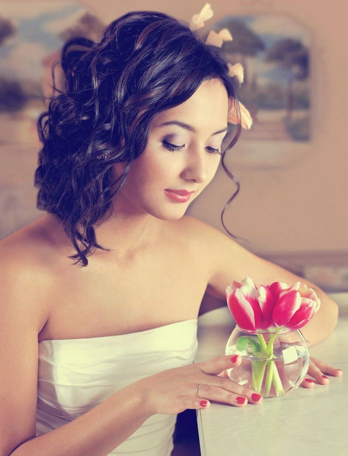 гадание, невеста, цветок, любовь, Пельц Наталия