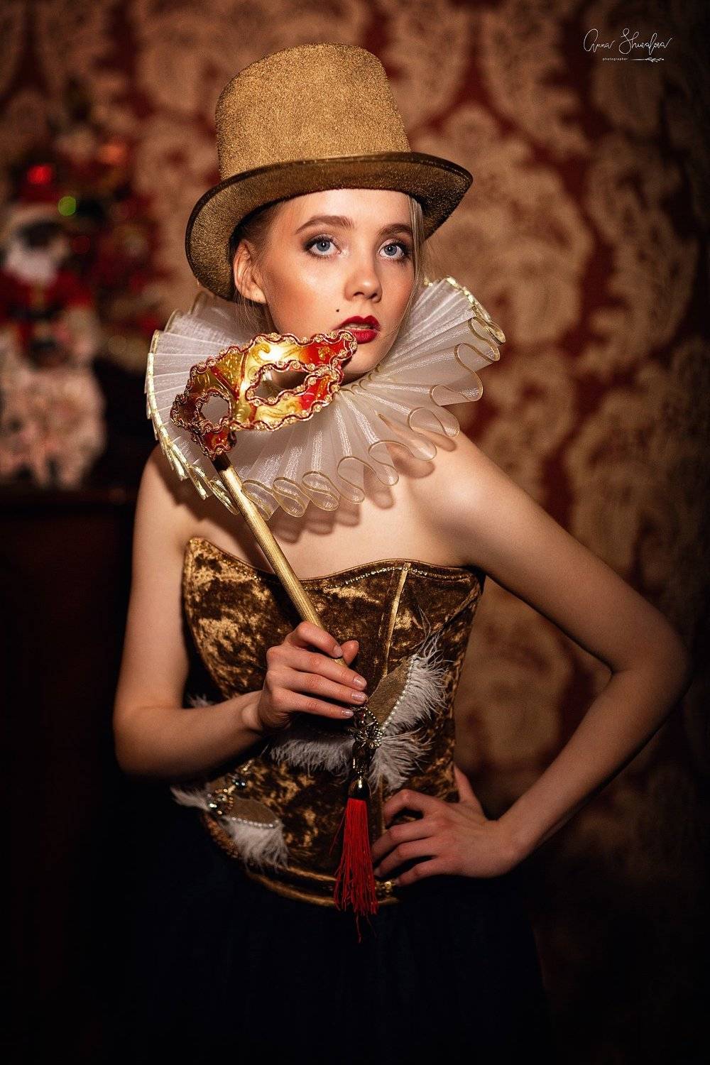 портрет красота девушка арт, Анна Шувалова