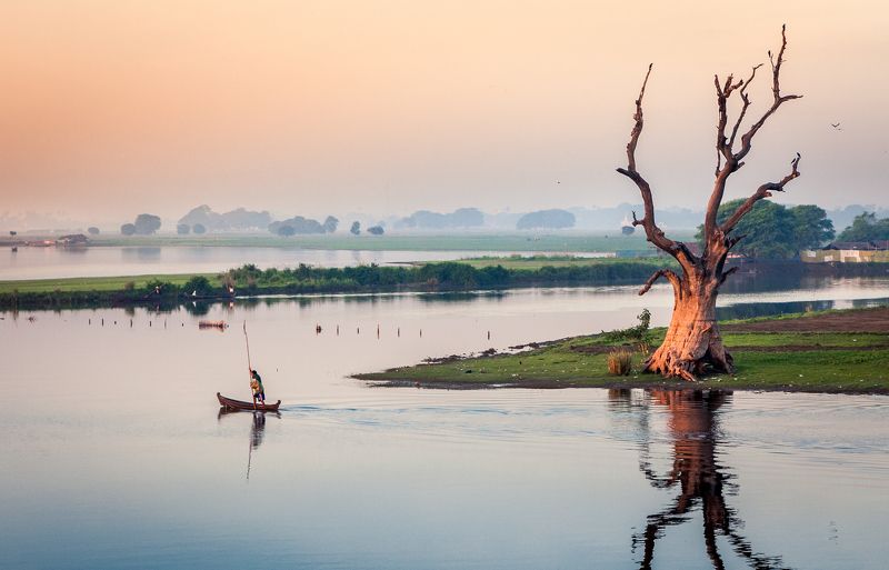 Утро в Мандалае, Бирма фото превью
