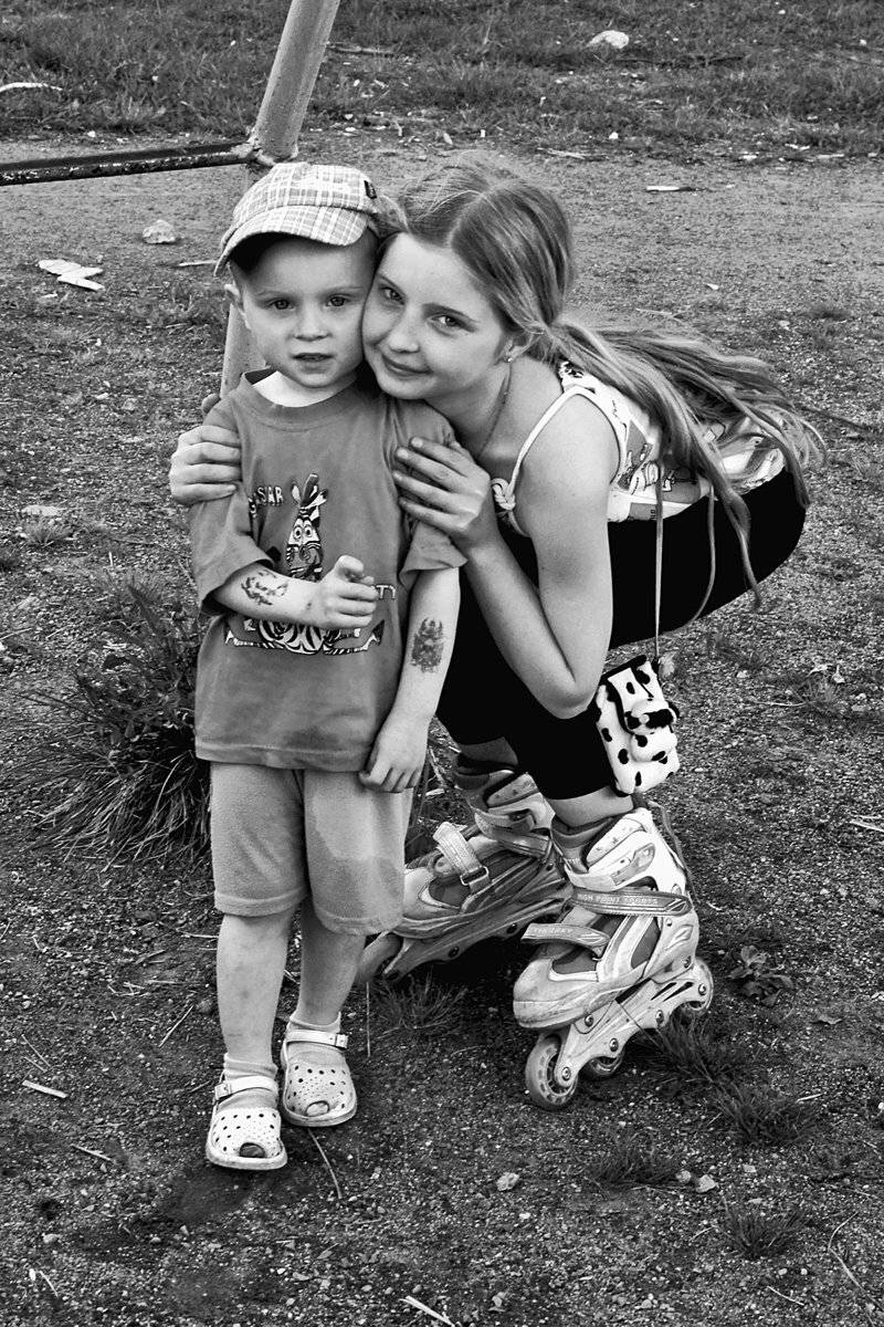 портрет, дети, глаза, взгляд, чб, апатиты, Николай Смоляк