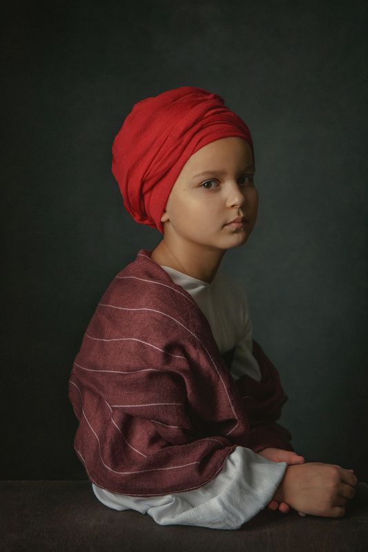 девочка, арт, fineart, портрет, винтаж Мавританка фото превью