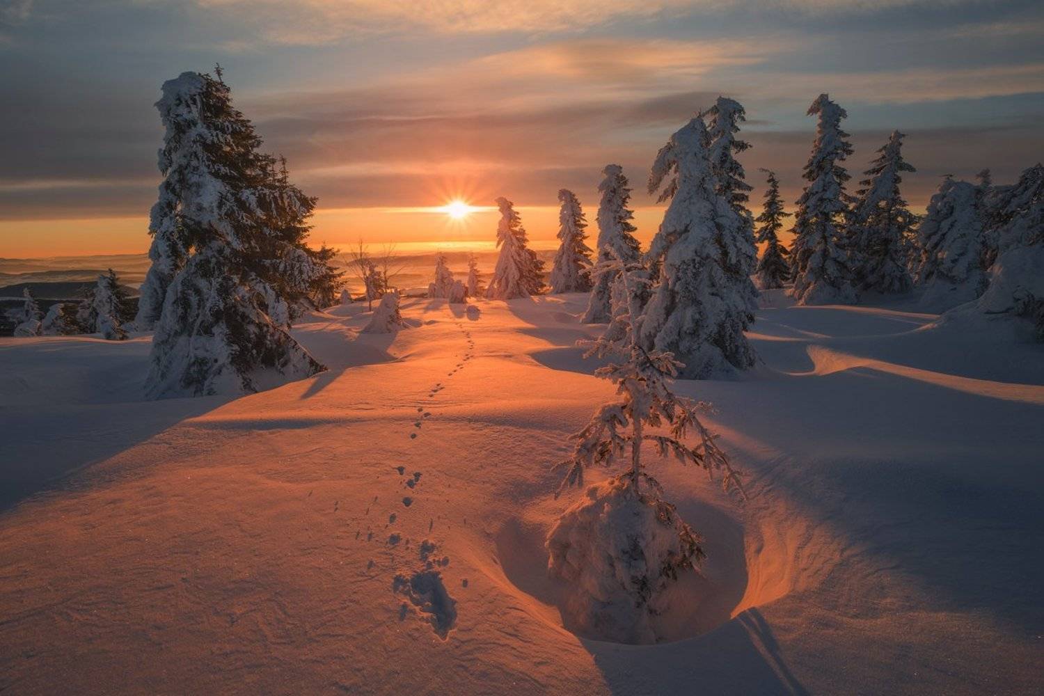 landscape,canon,sunrise,winter,mountains, Iza i Darek Mitręga