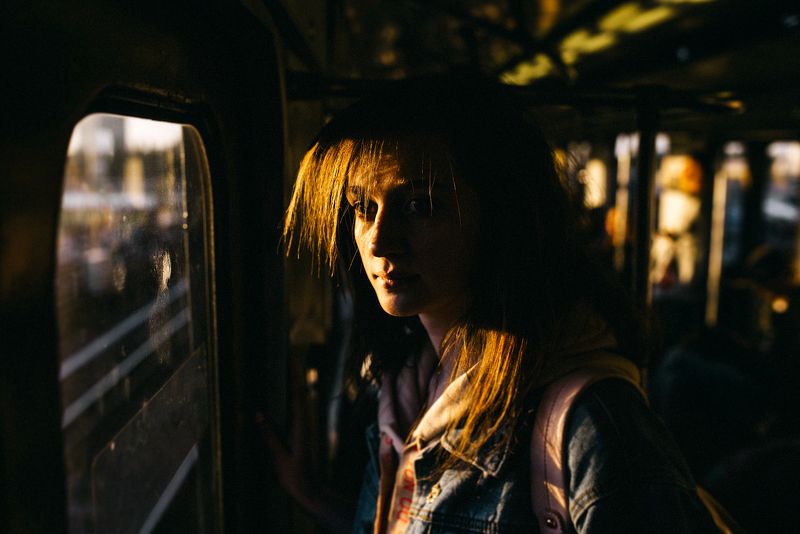 в метро фото превью