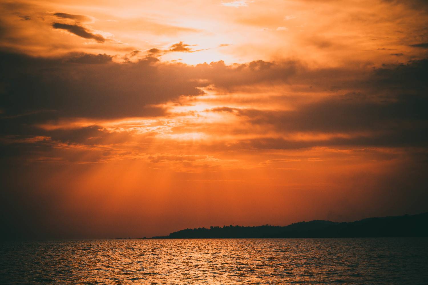 закат, море, лето, пейзаж, солнце, sun, landscape, Алёна Салтыкова