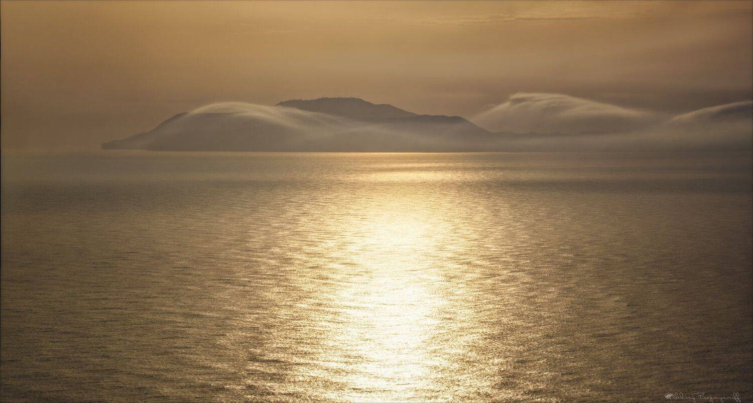 крым, орджоникидзе, море, золотой закат, Алексей Богорянов